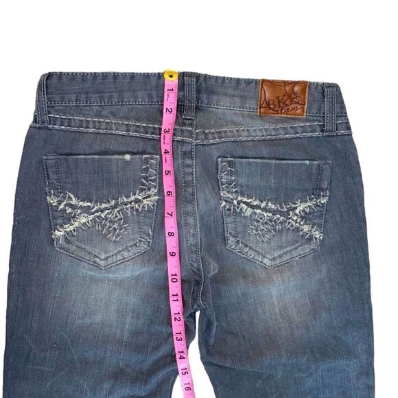 BKE starlight stretch grey capris size 27 - Picture 5 of 8